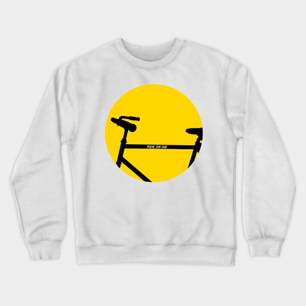 RIDE OR DIE Crewneck Sweatshirt by CreativePhil